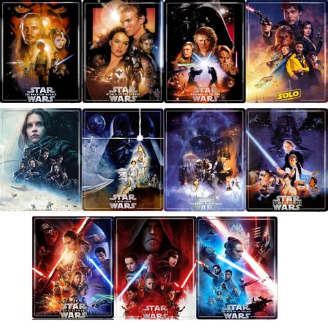 Bon Plan Collection Steelbook Star Wars Blu Ray 4k Exclufnac
