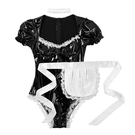 Cosplay French Maid Uniform Set Kinky Cloth