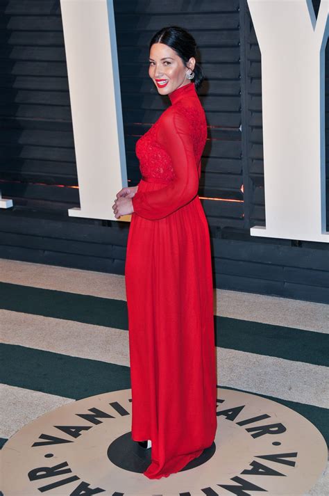Olivia Munn In Giambattista Valli At 2017 Vanity Fair Oscar Party In