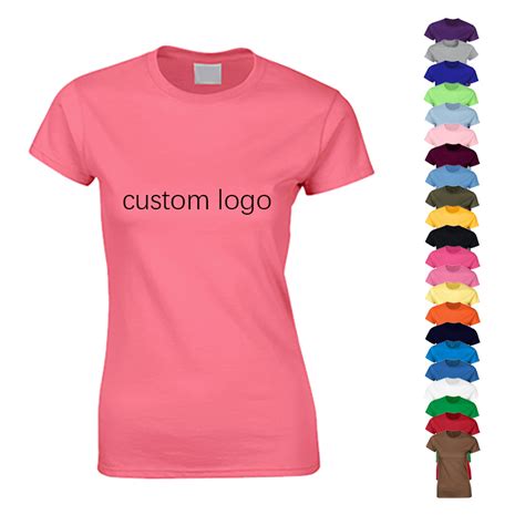 Drop Shoulder Design Your Own Logo Printing 100 Cotton Tee Shirt