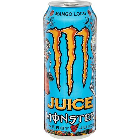 Monster Energy Mango Loco Can 500ml Woolworths
