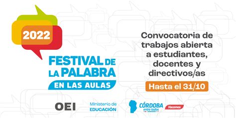 Lanzan Nueva Edición Del Festival De La Palabra Esta Vez Desde Las