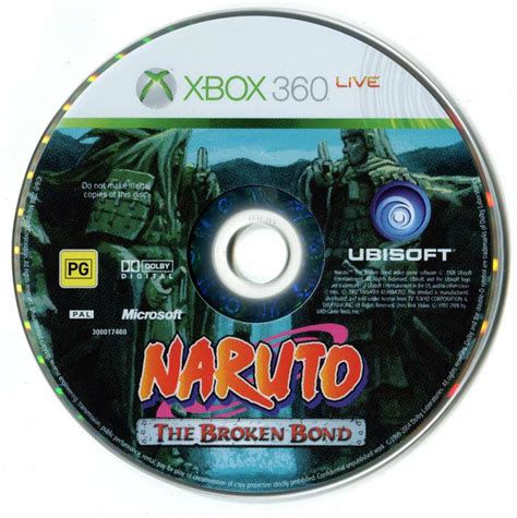 Naruto The Broken Bond 2008 Xbox 360 Box Cover Art Mobygames