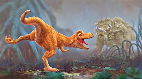Gambar Dinosaurus Trex Kartun Pulp