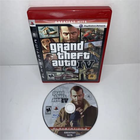 Grand Theft Auto Iv Sony Playstation 3 Ps3 Cib Complete W Case And Disc