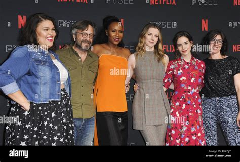 Netflix Premiere Of Glow Featuring Britney Young Marc Maron Sydelle