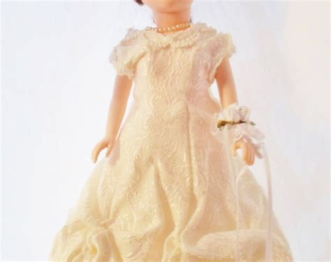 Vintage 1978 Effanbee Bride Doll Original All Vinyl Dark Etsy