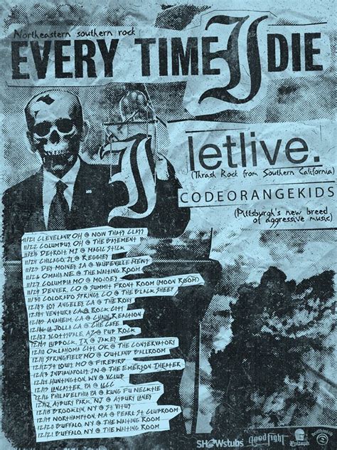 Every Time I Die Announce Intimate Venue Tour Idobi Network