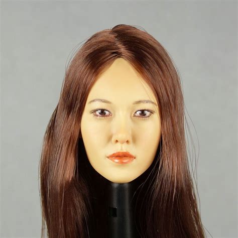 16 Cy Girl Hot Toys Phicen Custom Kumik Asian Female Head Sculpt