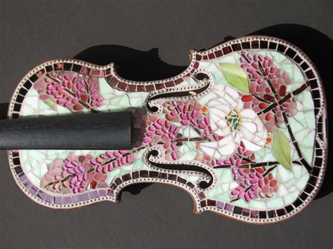 Piece Of Mind Mosaics The Painted Violin Project