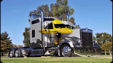 Custom Kenworth Semi Trucks Youtube
