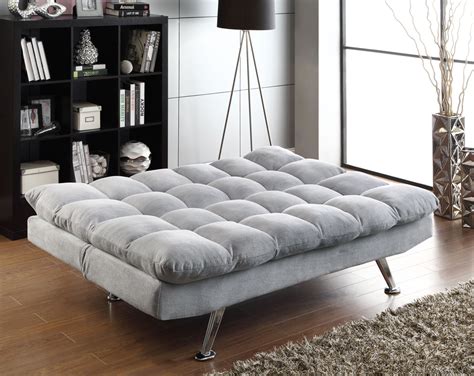 Convertible sofa beds & futons chair beds mattress choices. Coaster - Sofa Bed (Grey) - 500775