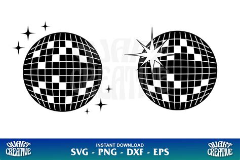 Disco Ball Svg Gravectory