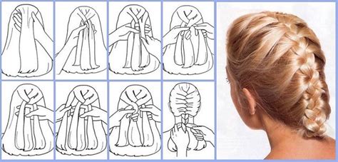 Here's the point where you're going to want to add in a little extra security. French Braid Step By Step With Pictures And Detailed ...