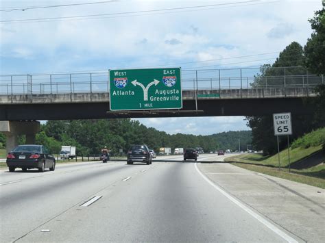 Georgia Interstate 675 Northbound Cross Country Roads