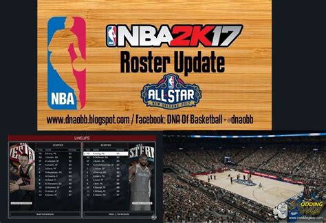 Nba 2k17 Roster Update All Star Nba 2k17 At Moddingway