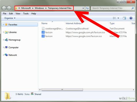 How To Locate Temporary Internet Files 7 Steps With