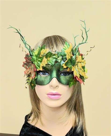 Magical Ivy Nymph Faerie Mask Faeries Masks Masquerade Woodland Fairy