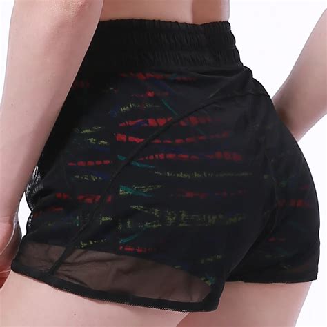 Binand 2018 Summer Women S 2 In 1 Yoga Shorts With Side Phone Pockets