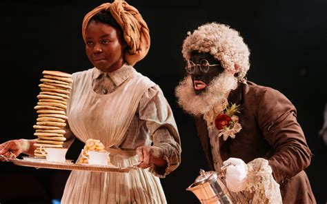An Octoroon Review National Theatre Messy Exhilarating And Quite