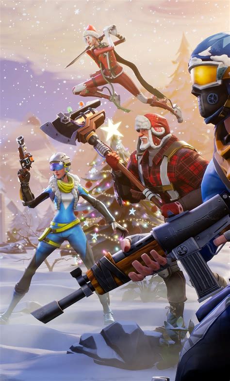 1280x2120 Fortnite Winter Season Iphone 6 Hd 4k Wallpapers Images