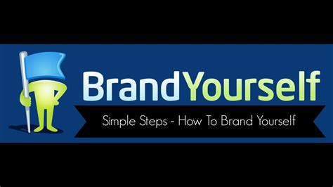 Branding Yourself 7 Simple Steps How To Brand Yourself Youtube