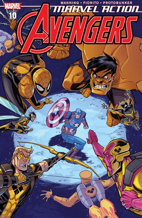Marvel Action Avengers 2018 10 Comic Issues Marvel