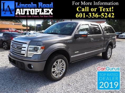 Used 2013 Ford F 150 Platinum For Sale In Hattiesburg Ms 39402 Lincoln