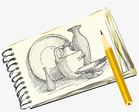 Drawing Sketchbook Pencil Line Art Sketchbook Clipart Free