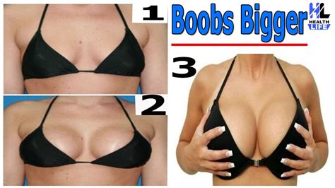 Home Remedy To Grow Your Boobs Fast How To Make Boobs Bigger Naturally Youtube