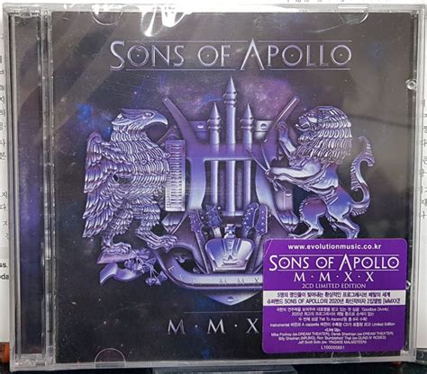 Sons Of Apollo Mmxx Cd Photo Metal Kingdom