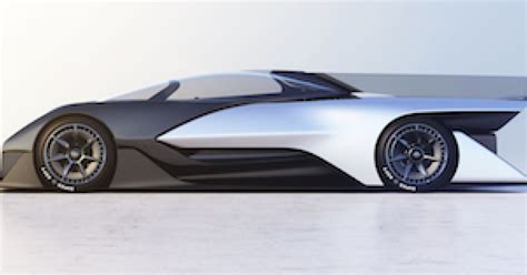 Faraday Futures Electric Racecar Emerges From Stealth At Ces Built In La