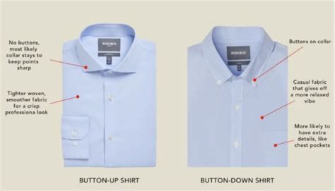 Button Up Vs Button Down Everything You Need To Know Lifestyle