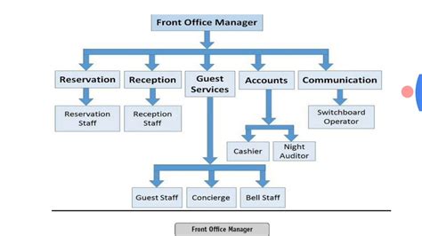 Front Office Organisational Chart Youtube