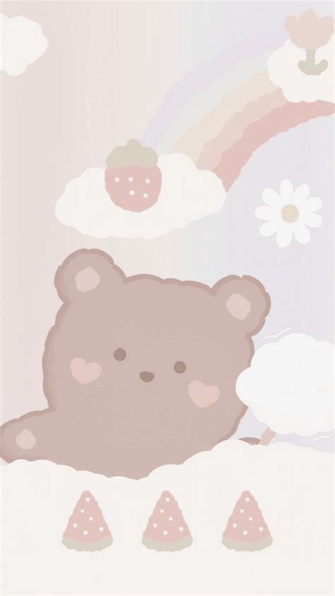 15 Greatest Wallpaper Aesthetic Bear Cute You Can Use It Free