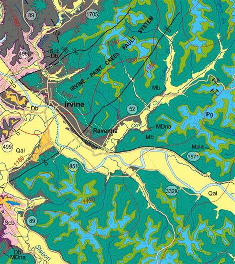 New Eastern Kentucky Geologic Map Released By Kgs