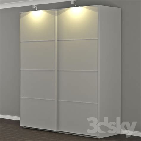 Your wardrobe doors stay beautiful for a long time since cork is highly resistant to scrapes and scratches. 3d models: Wardrobe & Display cabinets - Ikea PAX Wardrobe