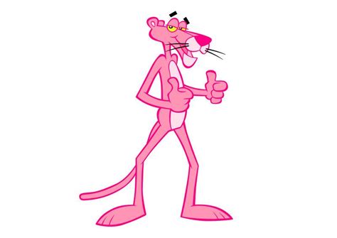 Pink Panther Vector Cartoon Pink Panthers Pink