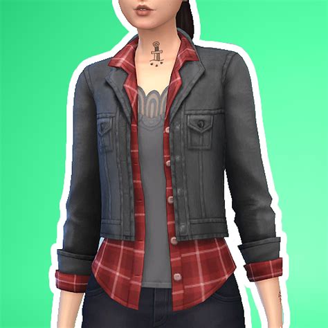 Sims 4 Male Jacket Recolor