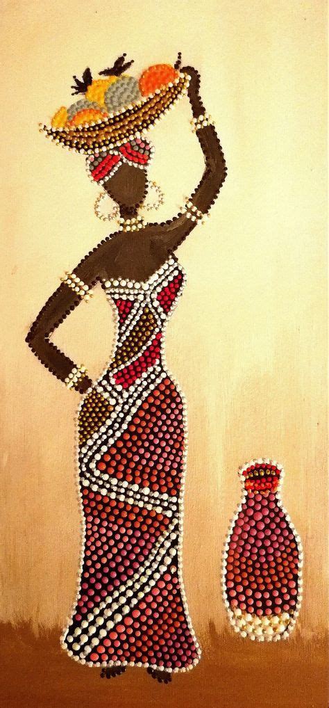 Ideia Por Vicky De Molina Em Puntillismo Desenho Africano Arte