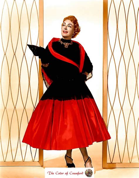 Joan Crawford 1953 Publicity Still For The Film Torch Song Joan Crawford Classic
