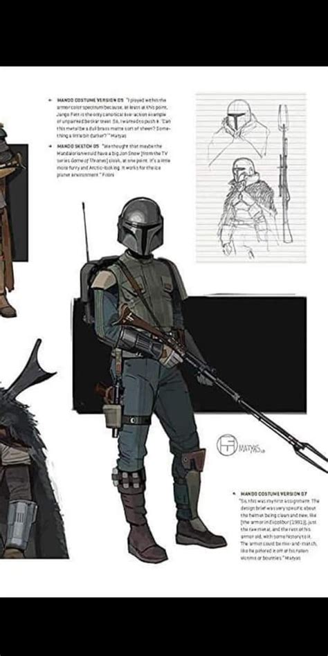 The Mandalorian Concept Art Star Wars Characters Pictures Star