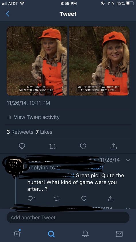 A Couple Years Ago I Posted A Screencap Of Leslie From Parks And Rec And My Great Aunt Thought