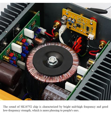 Brzhifi Classic Circuit Board Stereo Hifi Power Amplifier Channelo