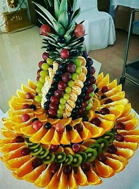 Frutas Fruit Centerpieces Fruit Arrangements Food Carving Fruit