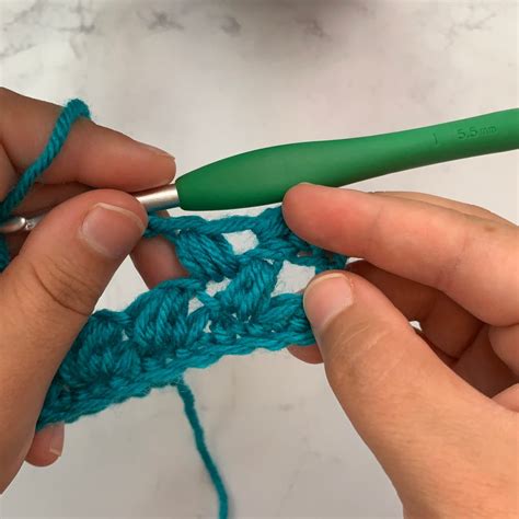 Bean Stitch Crochet Stitch Tutorial Okiegirlblingnthings