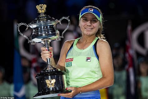 Here's all you need to know about the first grand slam of 2020. Sofia Kenin pops champagne after winning the Australian ...