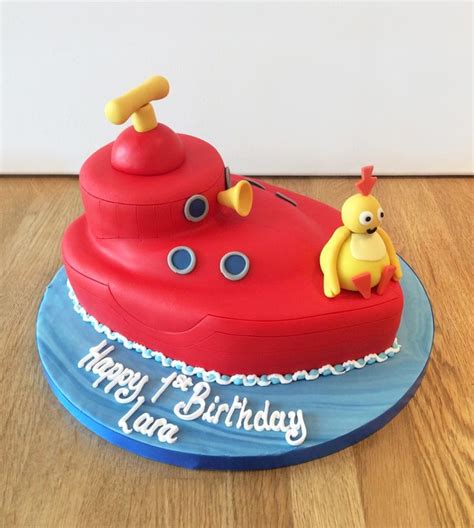 Twirlywoo Boat Birthday Cake The Cakery Leamington Spa Birthday