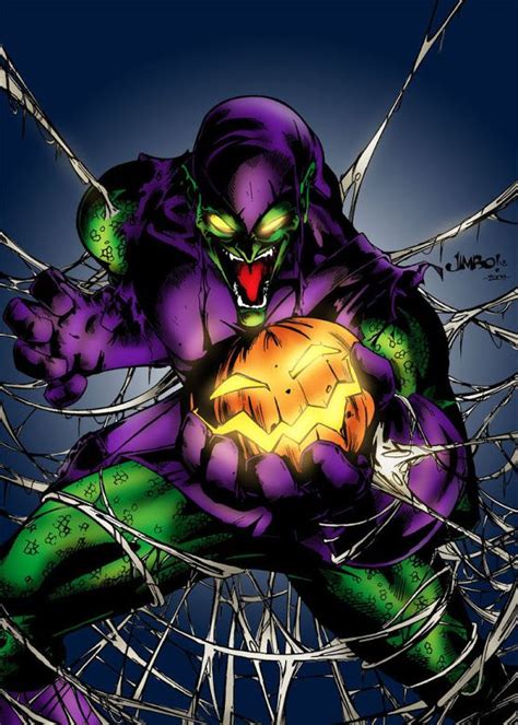 301 Moved Green Goblin Marvel Comics Art Comic Villains