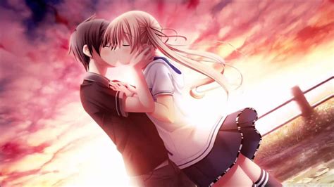 Cute Anime Couple Hd Wallpapers Wallpaper Cave